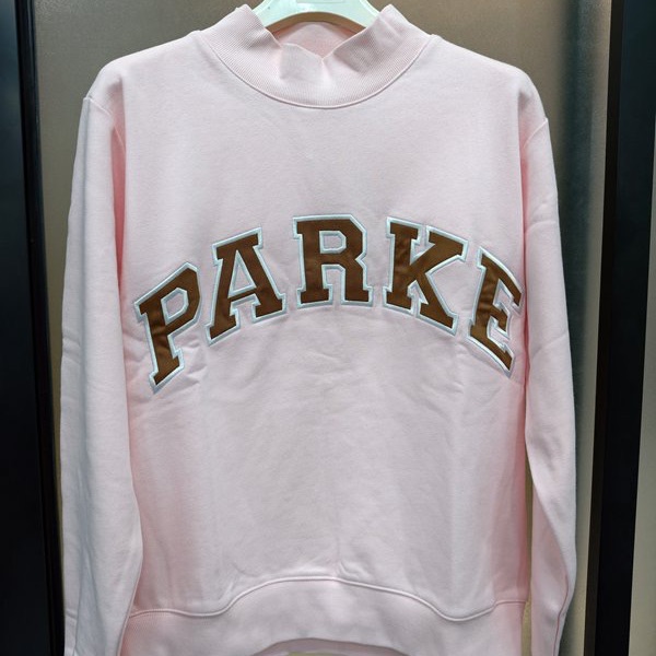 Parke Women's Soft Pink Sweatshirt Logo